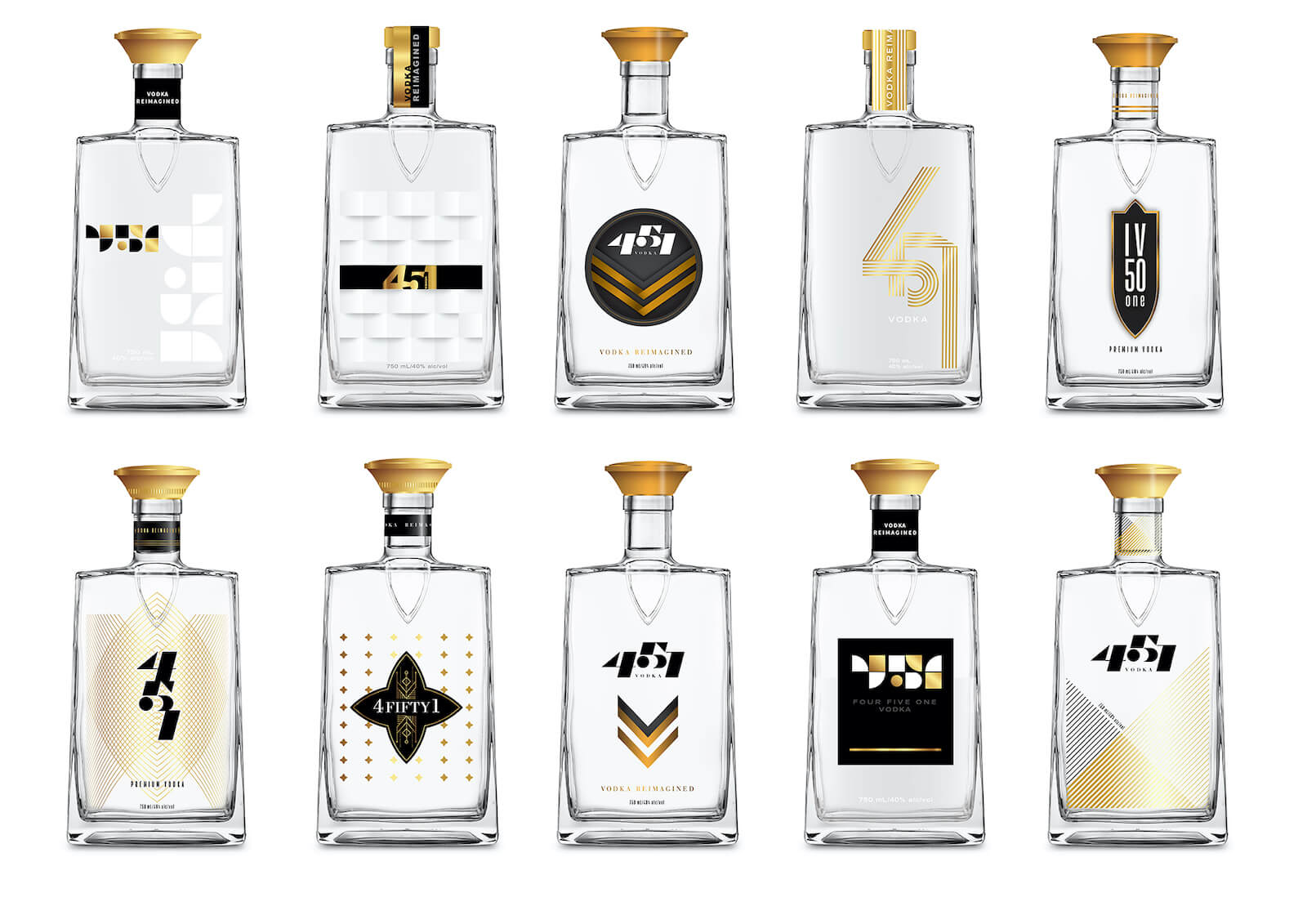 451 Vodka包裝設(shè)計(jì)